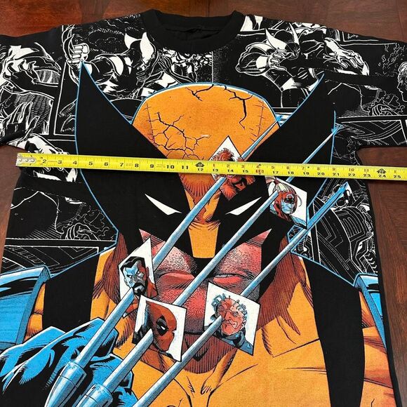 Wolverine‎ X-Men Marvel Comics all over print graphic tee. Size XL - Picture 3 of 6